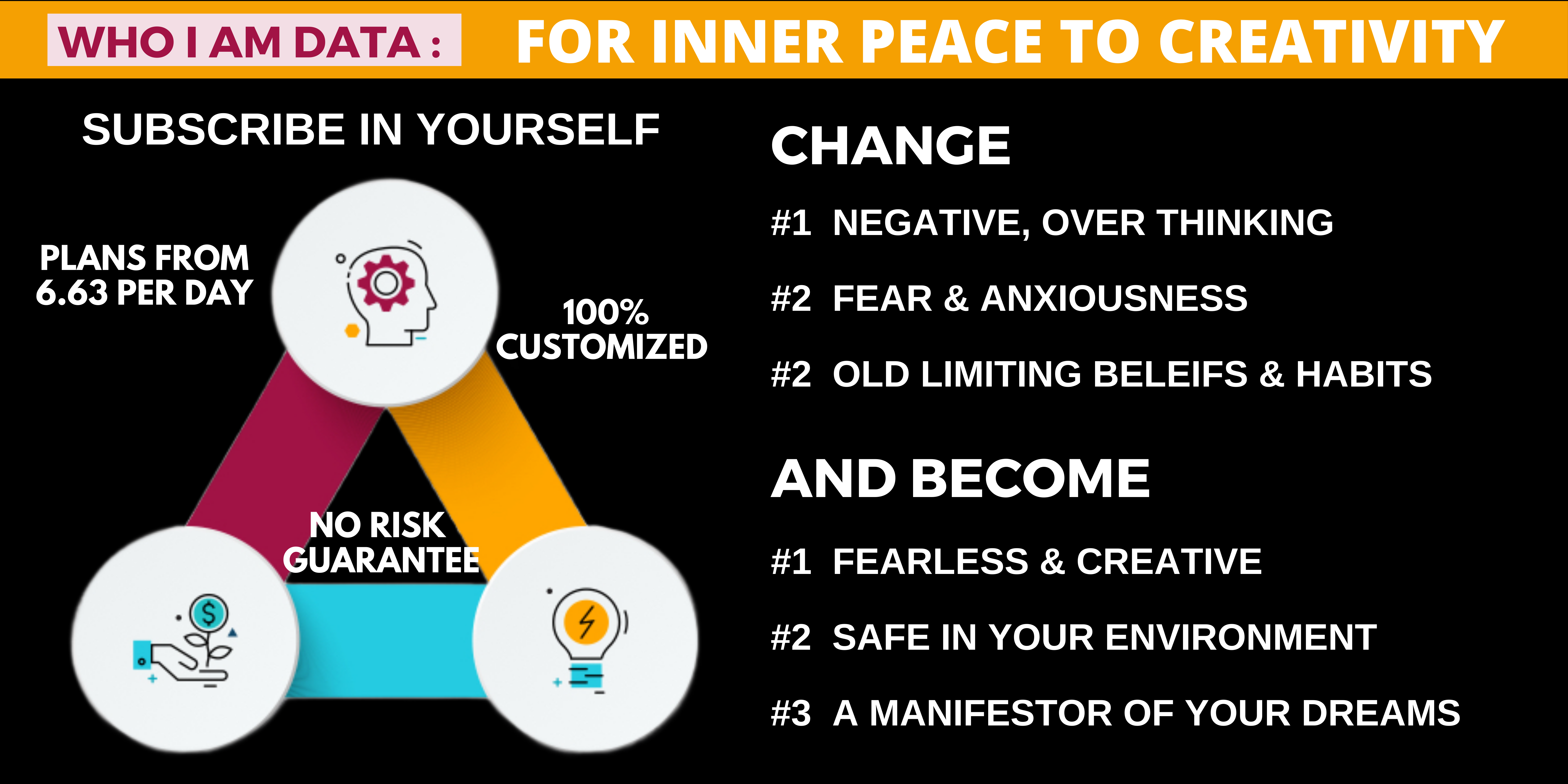 Biohack mental chaos for creativity and living as your true genius.
