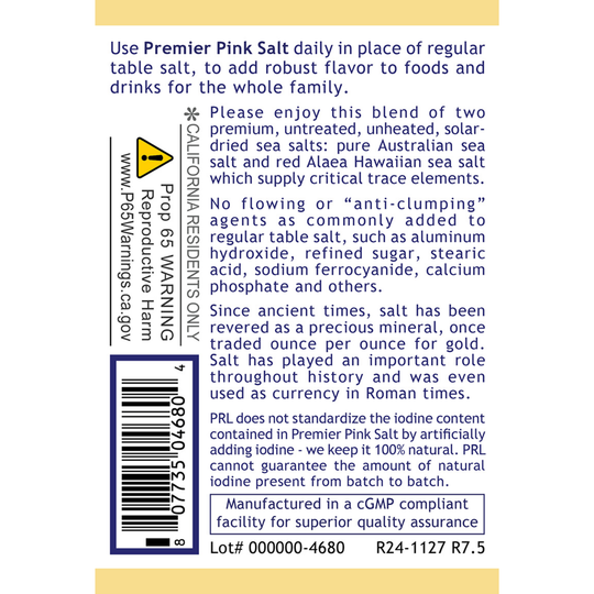 gourmet finishing salt wellness pantry