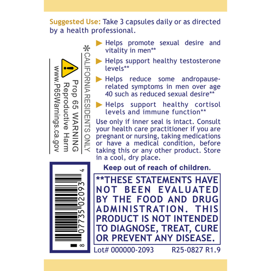 identity scan men’s vitality CTA