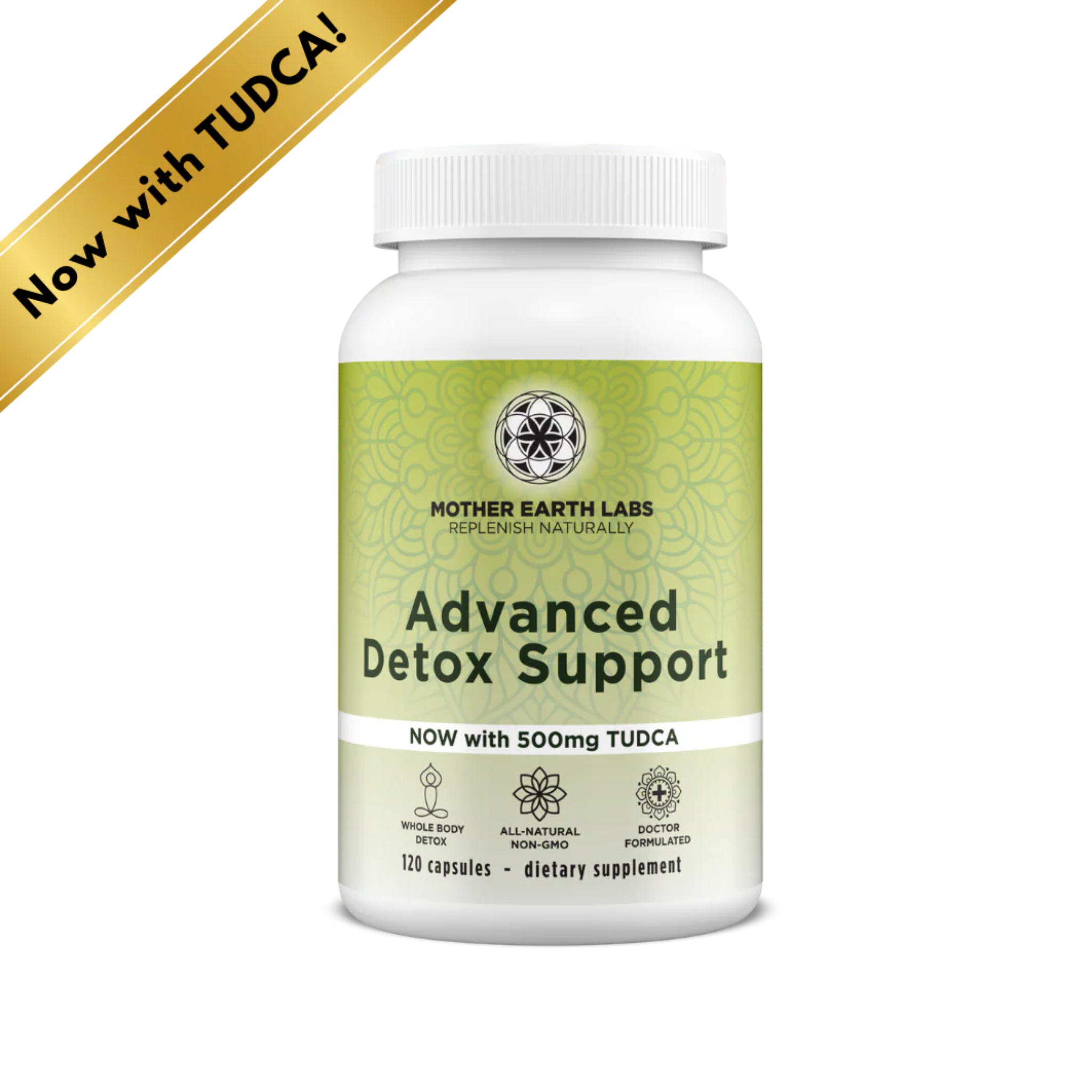 Water Fusions Advanced Detox Support TUDCA bottle front