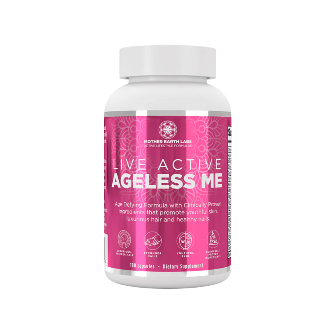 Water Fusions Ageless Me collagen beauty capsules front