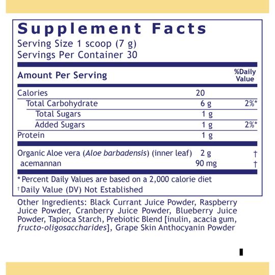 aloe vera gut lining repair tonic