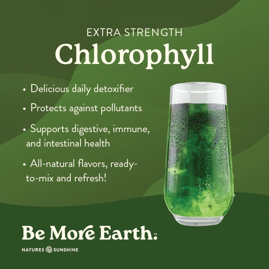 chlorophyll detox hydration powder sticks