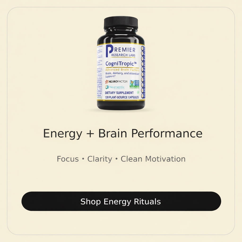 Water Fusions energy and brain performance supplements with focus and clean energy lifestyle