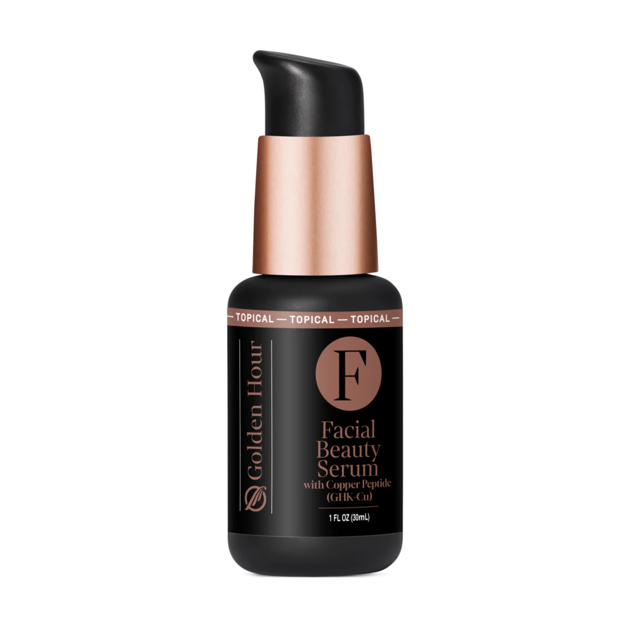 Water Fusions facial beauty serum bottle front