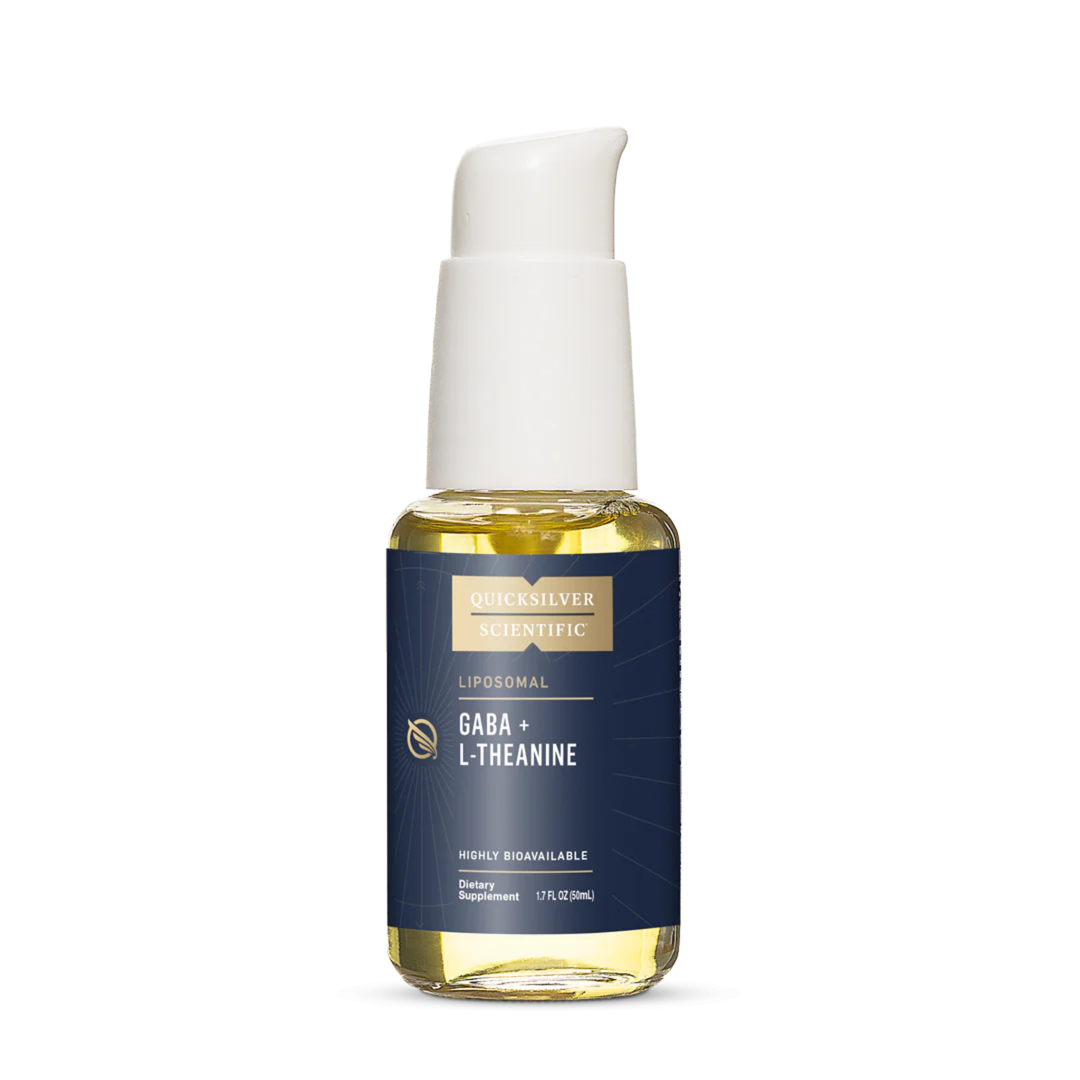 Water Fusions liposomal GABA and L-theanine bottle front