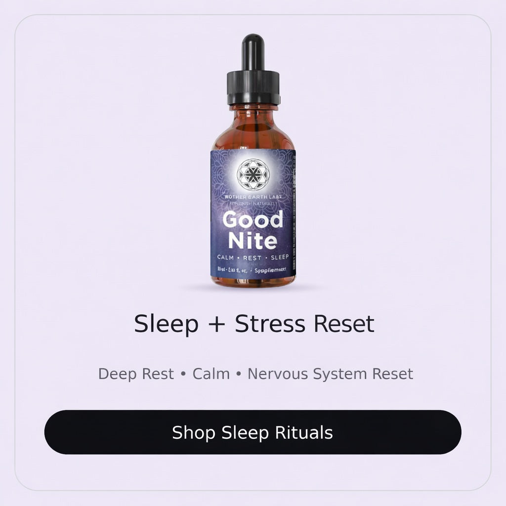 Water Fusions sleep and stress reset supplements for calm nervous system and deep rest