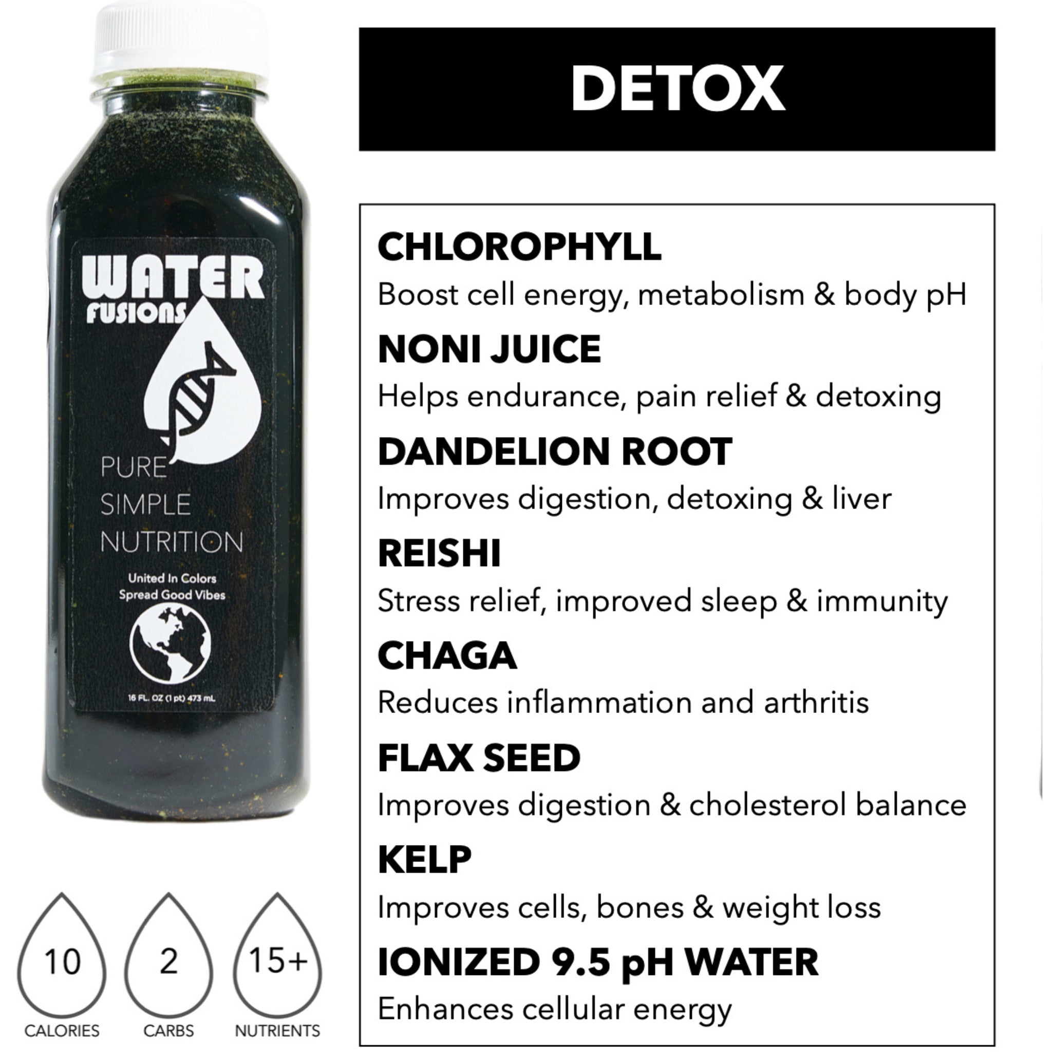 Detox, nourish and hydrate your body back to feeling 100% good vibes!