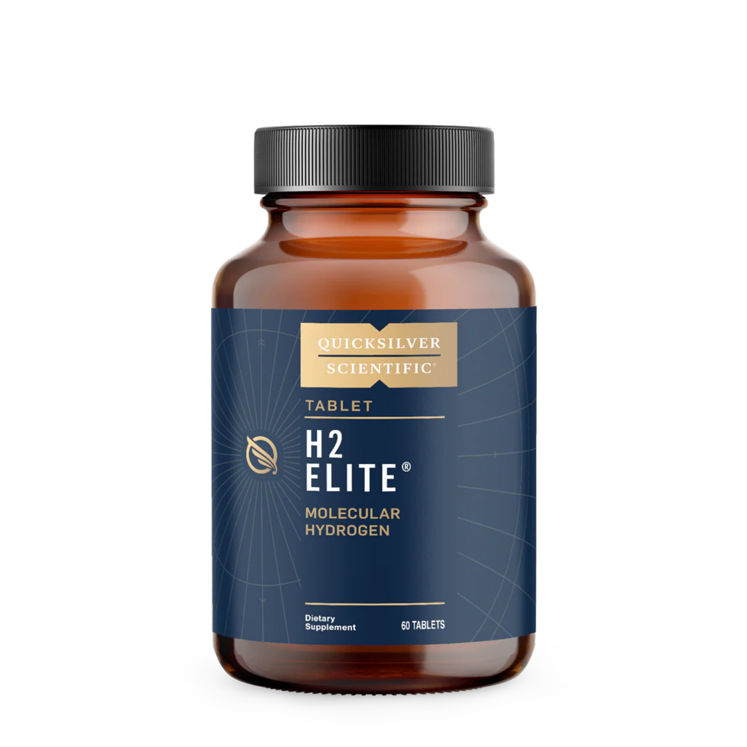 Water Fusions H2 Elite molecular hydrogen tablets bottle front
