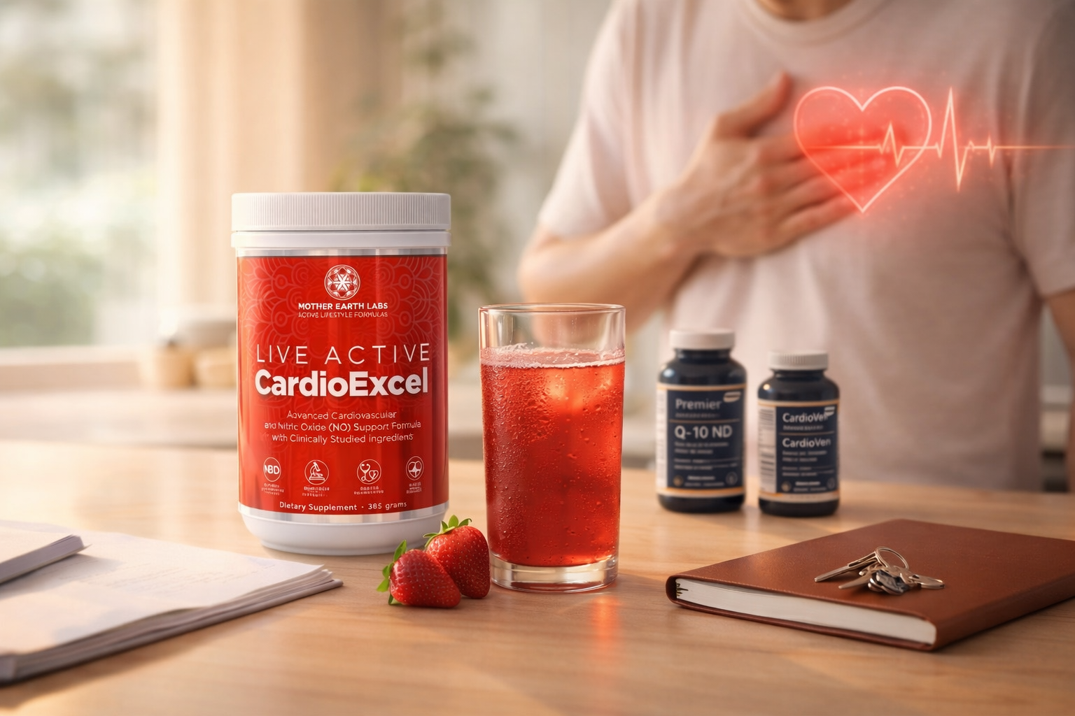Water Fusions heart and circulation supplements for blood flow and cardiovascular health