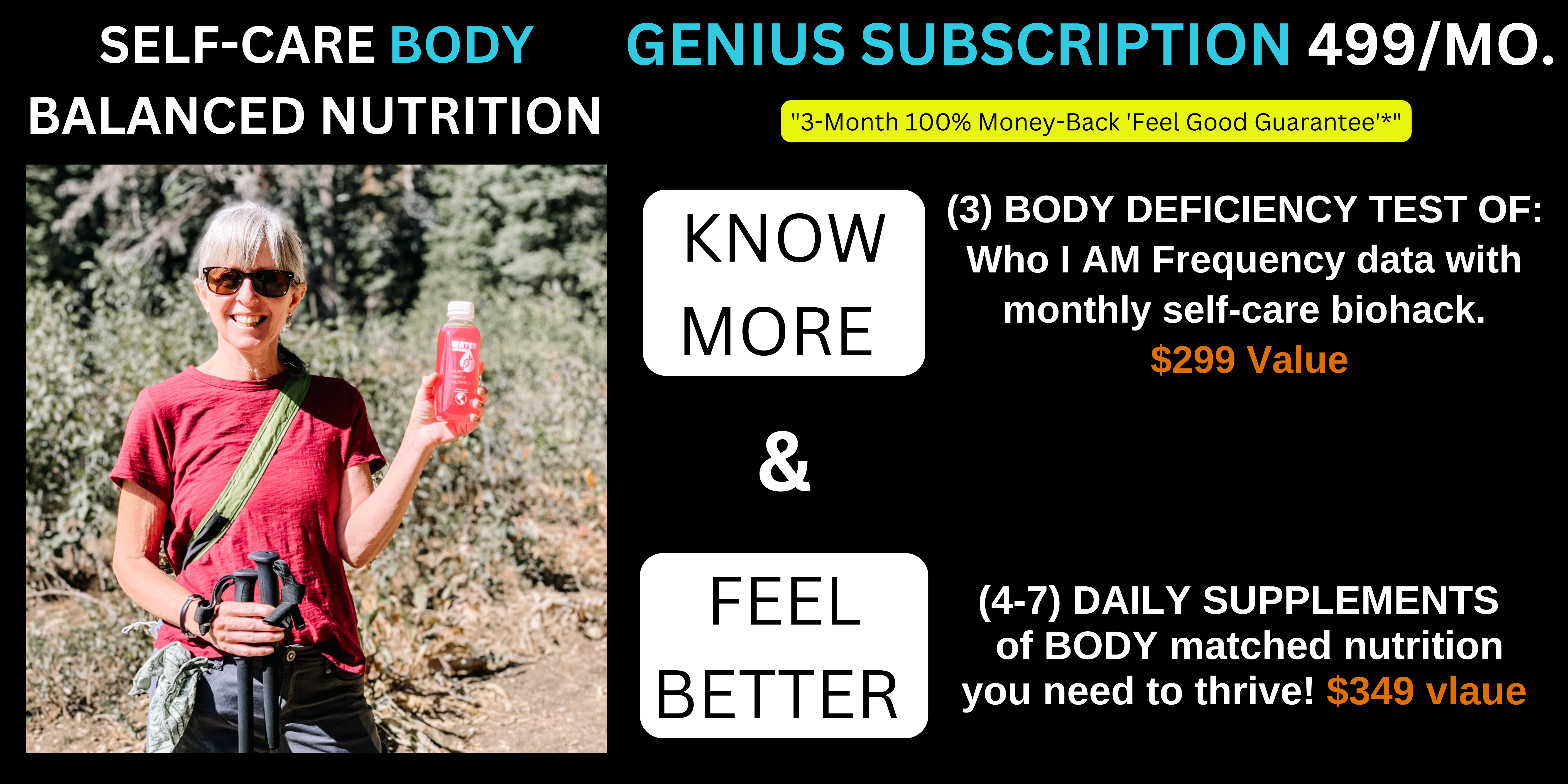 90 DAY BODY - Subscribe & Thrive - Self-Care Plans: