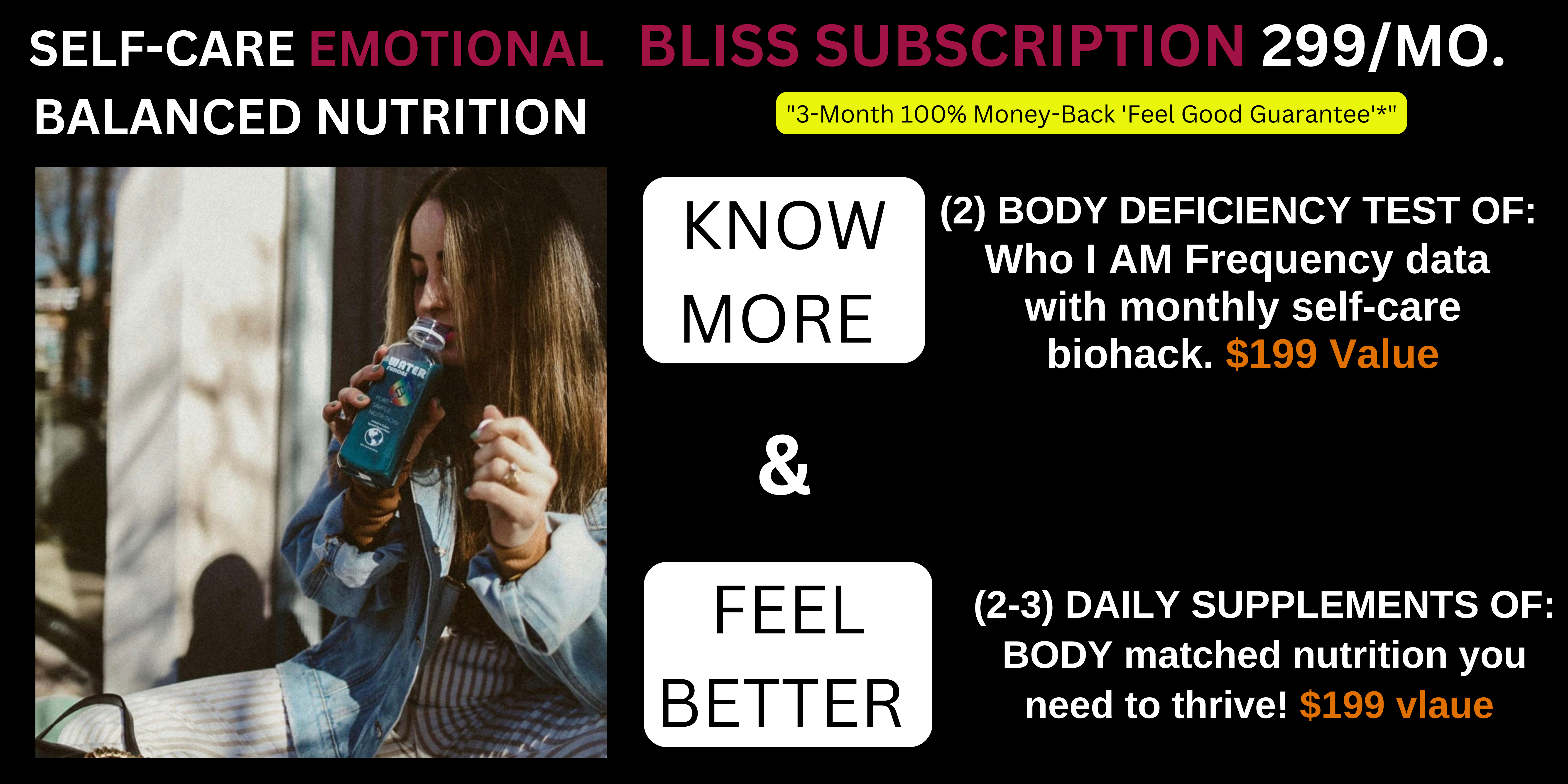 Subscribe and thrive emotional nourishment