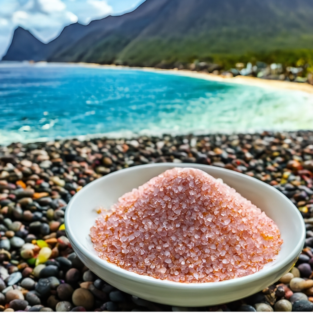 pink Alaea Hawaiian salt mineral blend