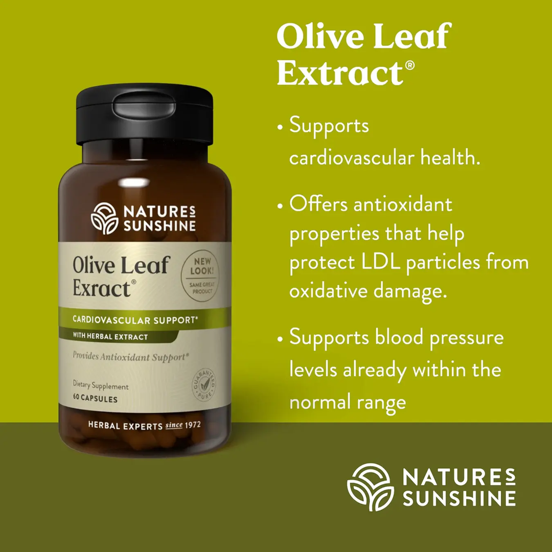 olive leaf oleuropein heart support capsules