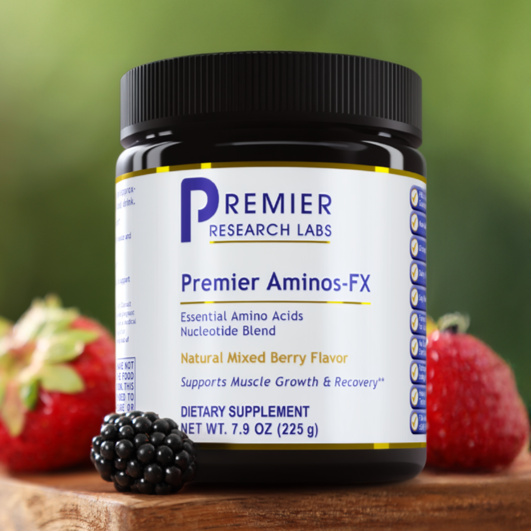 Premier Research Labs Premier Aminos FX bottle