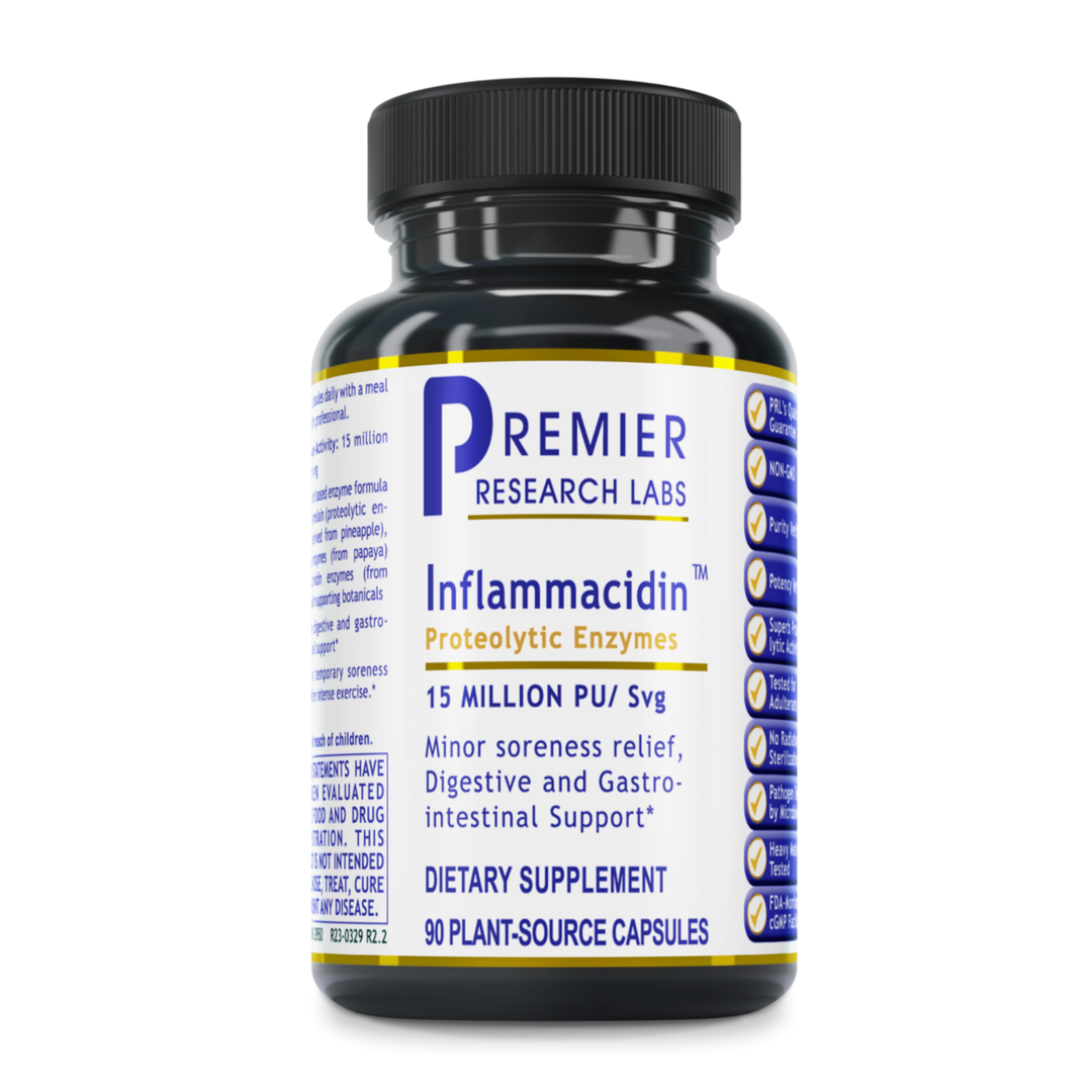 Water Fusions Inflammacidin enzyme capsules