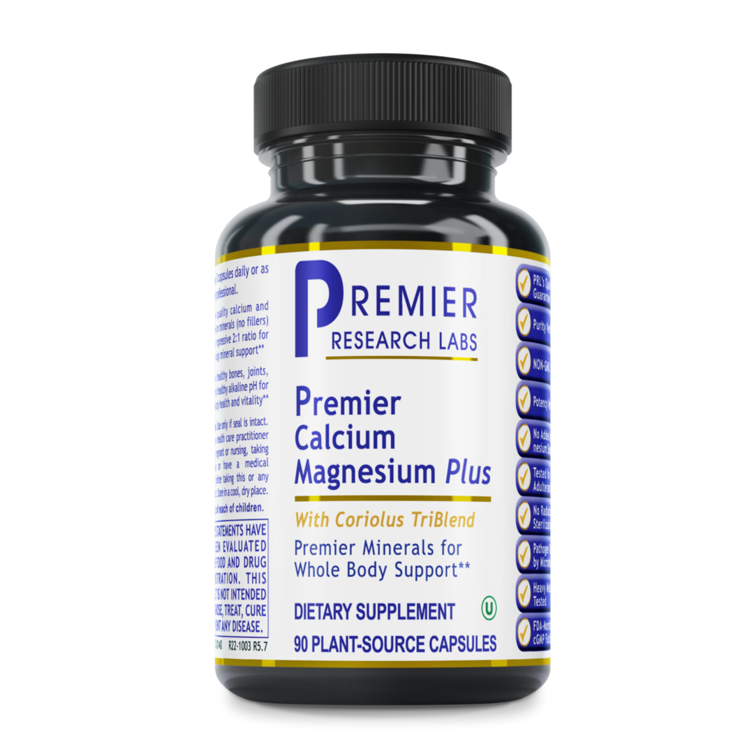 Premier Research Labs Calcium Magnesium Plus capsules