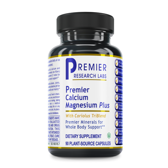 Premier Research Labs Calcium Magnesium Plus capsules