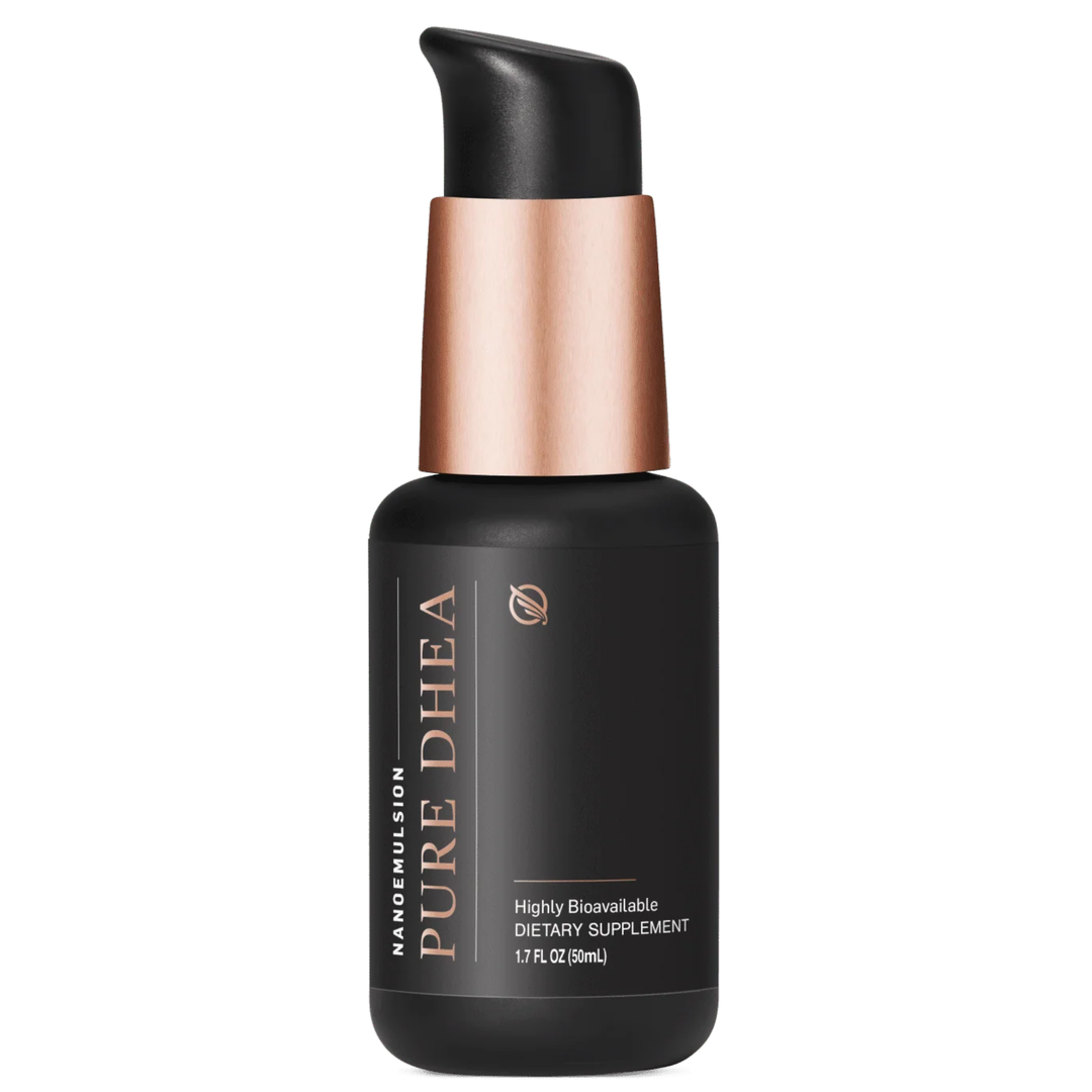 Water Fusions Pure DHEA bottle front