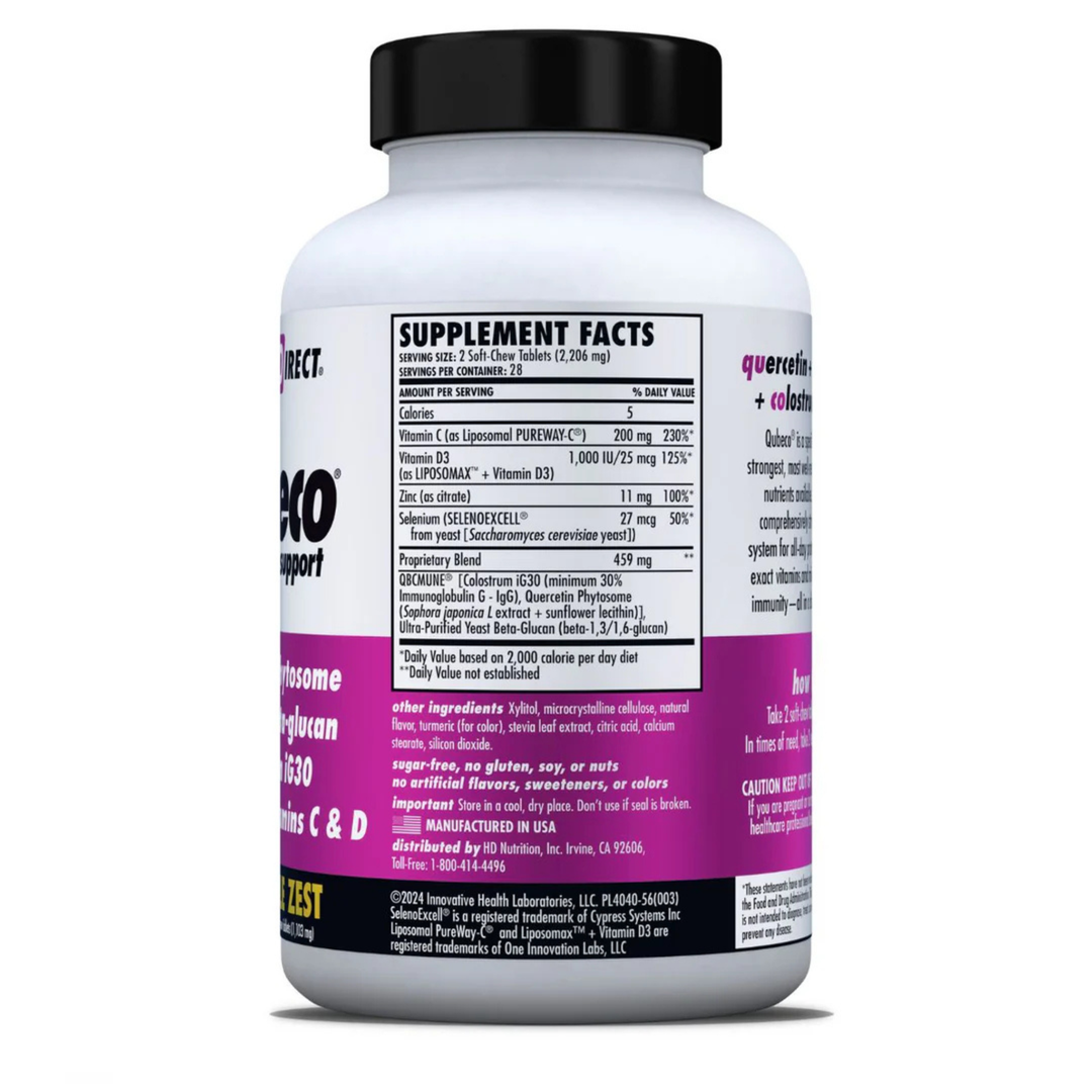 Water Fusions immune and respiratory defense tablets