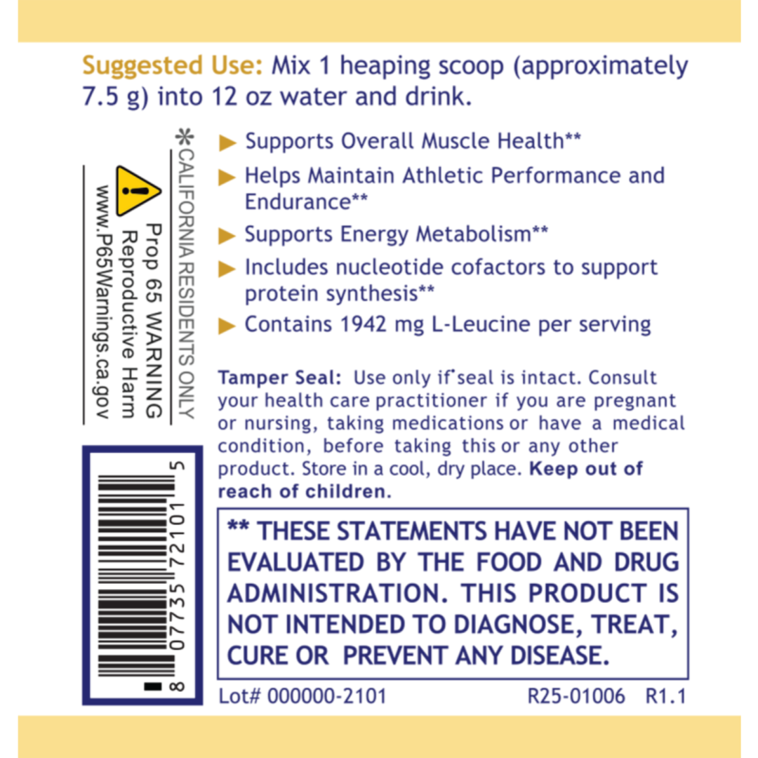 amino acid recovery support supplement
