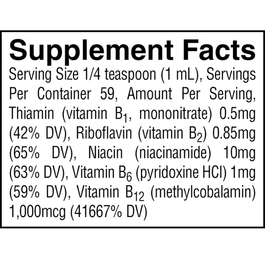 sublingual methyl B12 energy drops