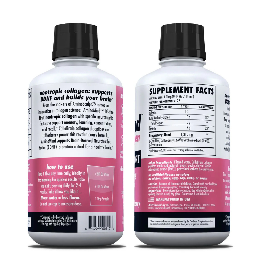 Water Fusions brain fog and memory support liquid