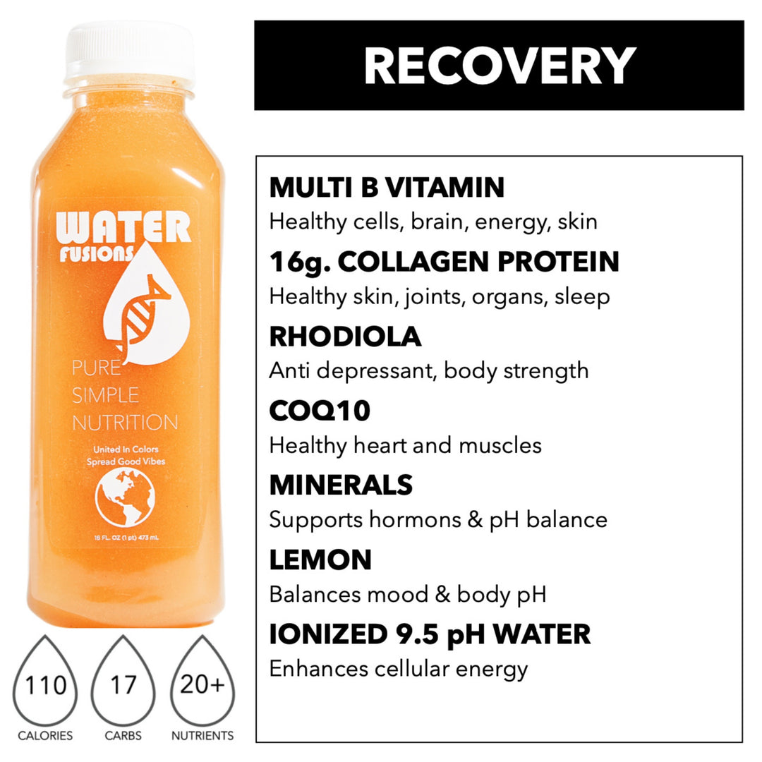 Workout Restore alkaline hydration with protein and CoQ10