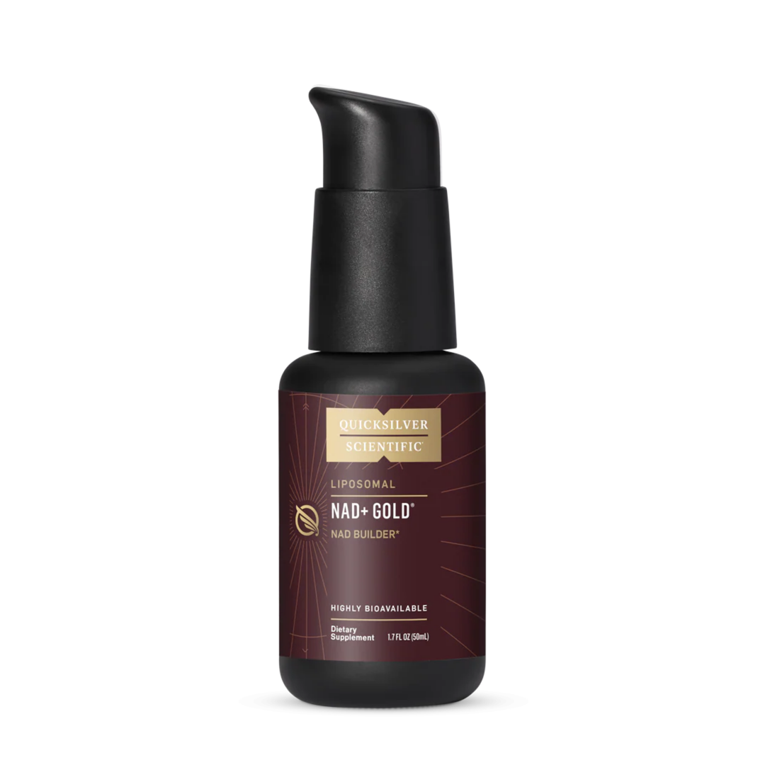 Water Fusions liposomal NAD Gold bottle front