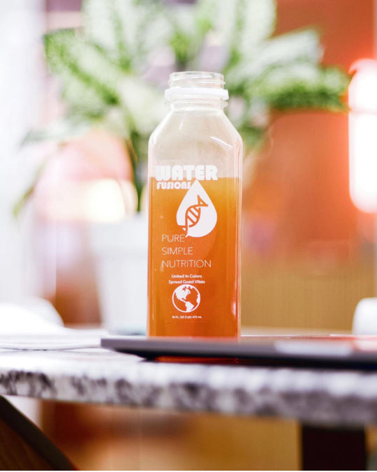 Adaptogenic focus drink with ginseng and green tea