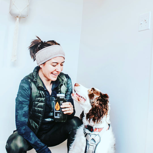 Oxygenation hydration with fermented mushroom blend