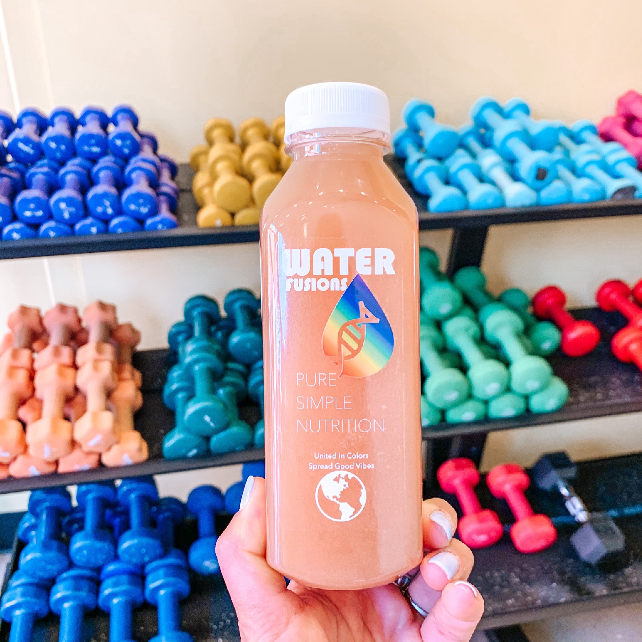 Sweet lemon mint alkaline water fusion immunity drink