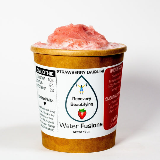 Strawberry protein recovery smoothie